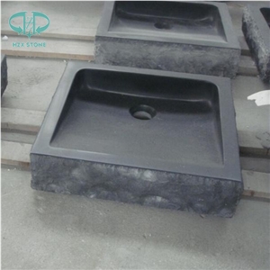 Shanxi Black Granite Sinks, Black Granite Square Sinks, Antique Pedestal Basins, Rectangle Sinks, Solid Surface Sink, Pure Black Bathroom Sinks