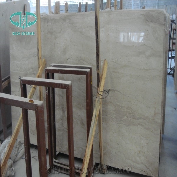 Silver Grey Hole Marble Wood Grain Straight Grain Marble