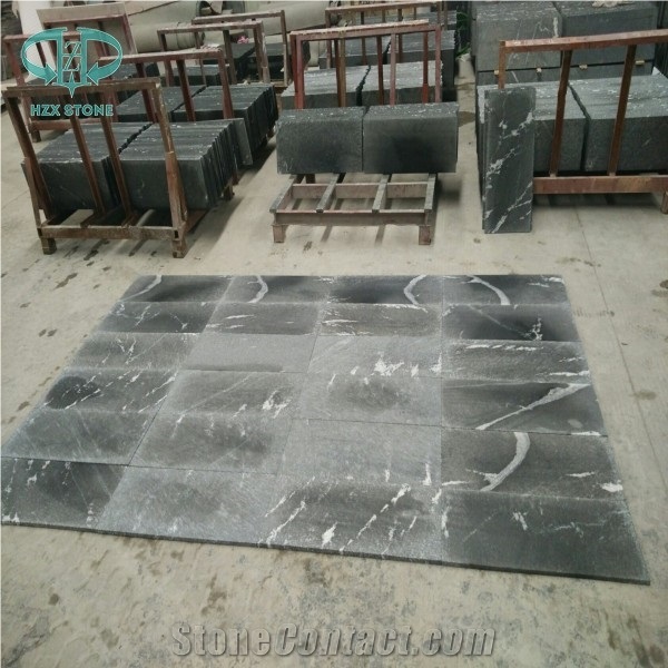 Snow Grey Granite, Chinese Ebony Granite Slabs & Tiles