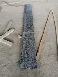 Spray White Granite Interior Stair Treads, Raisers & Steps,Sea Wave White Granite Stair Treads