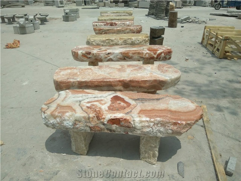 Landscaping Garden Stone Bench