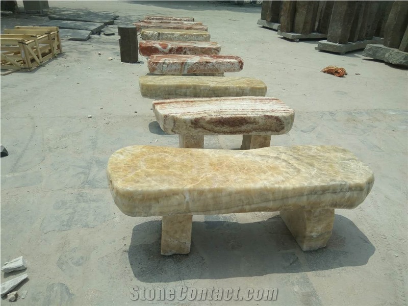 Landscaping Garden Stone Bench