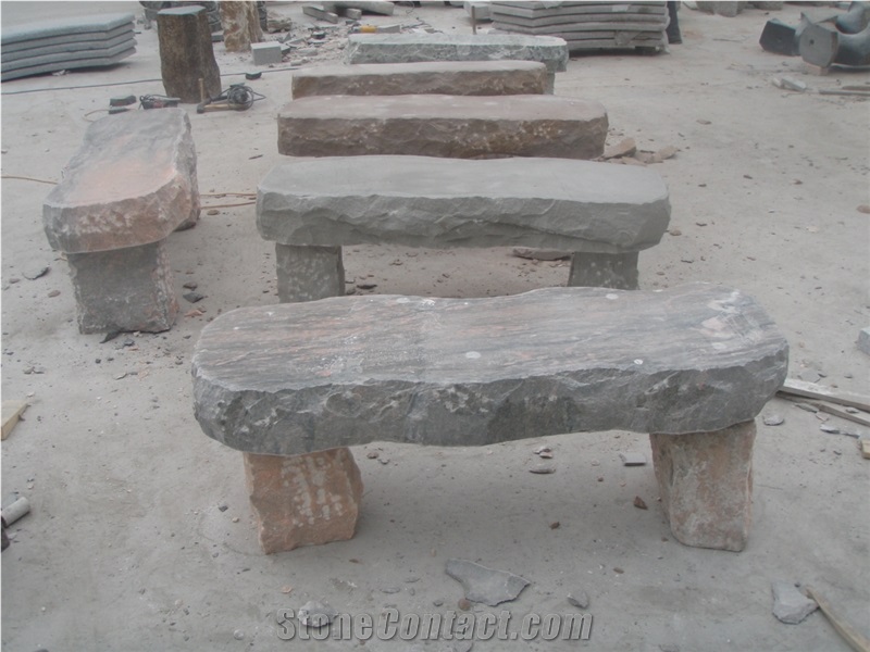 Landscaping Garden Stone Bench