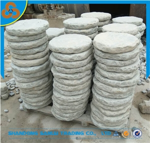 White Grey Sandstone Stone Steps