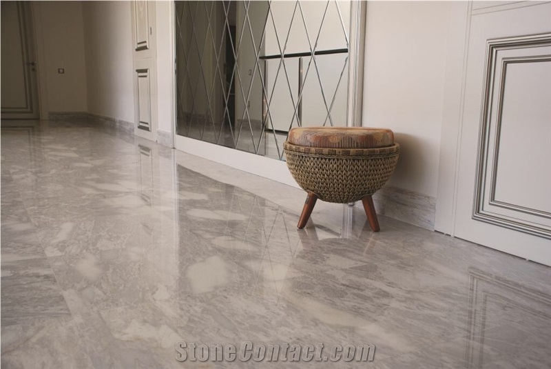 White Leopard Marble Slabs Tiles, White Marble Slabs Turkey, White Onyx