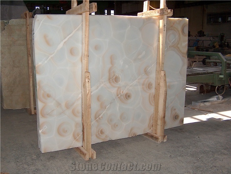 White Onyx Slabs, Onyx Turkey