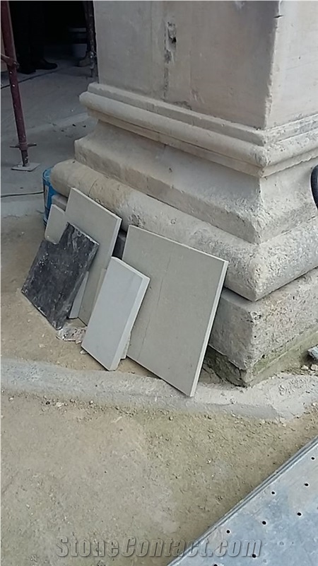 Pietra Di Modica and Pietra Pece Inaly for New Floor in the New Baroque Church