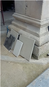 Pietra Di Modica and Pietra Pece Inaly for New Floor in the New Baroque Church