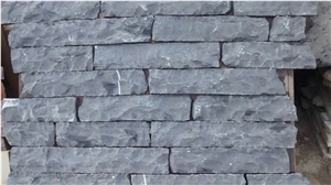 Chittor Black Limestone Thin Stone Veneer