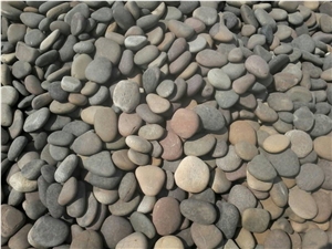 Mix Color River Pebble Stones, Multicolor Pebble Stones Mix Color River Pebble Stones, Multicolor Pebble Stones