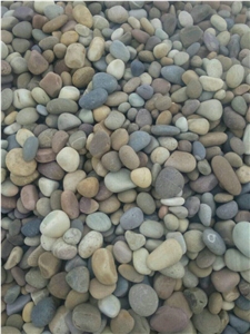 Mix Color River Pebble Stones, Multicolor Pebble Stones