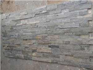 Silver Shine Quartzite Ledge Stone, Silver Shine Slate Culture Stone