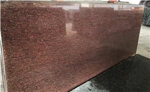 Asian Top Granite Slabs & Tiles, India Red Granite