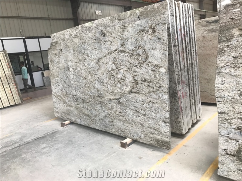 Blue Dunes Slabs & Tiles, India Grey Granite