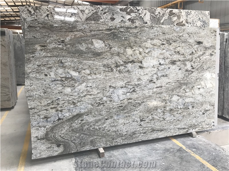 Blue Dunes Slabs & Tiles, India Grey Granite