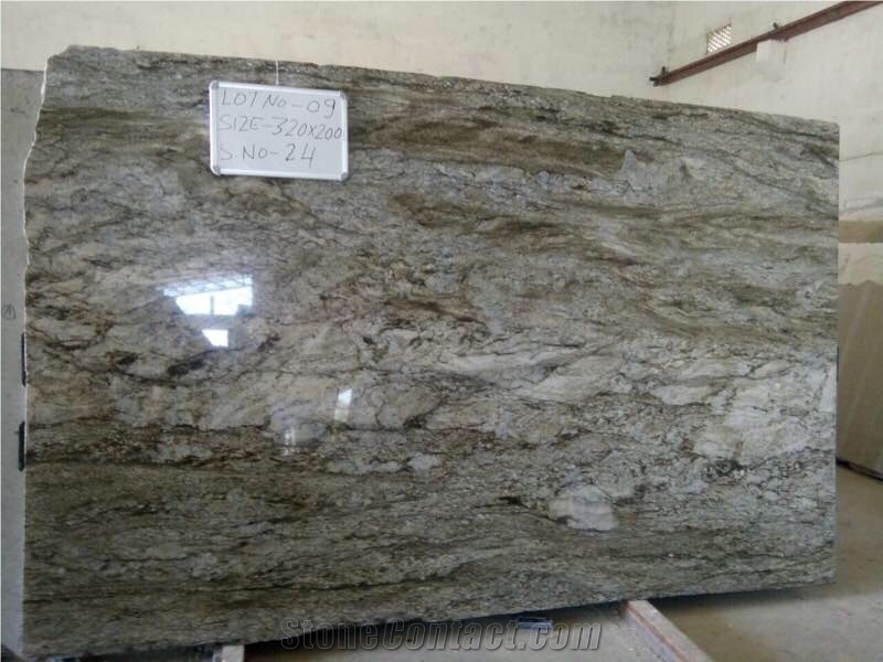 Blue Dunes Slabs & Tiles, India Grey Granite