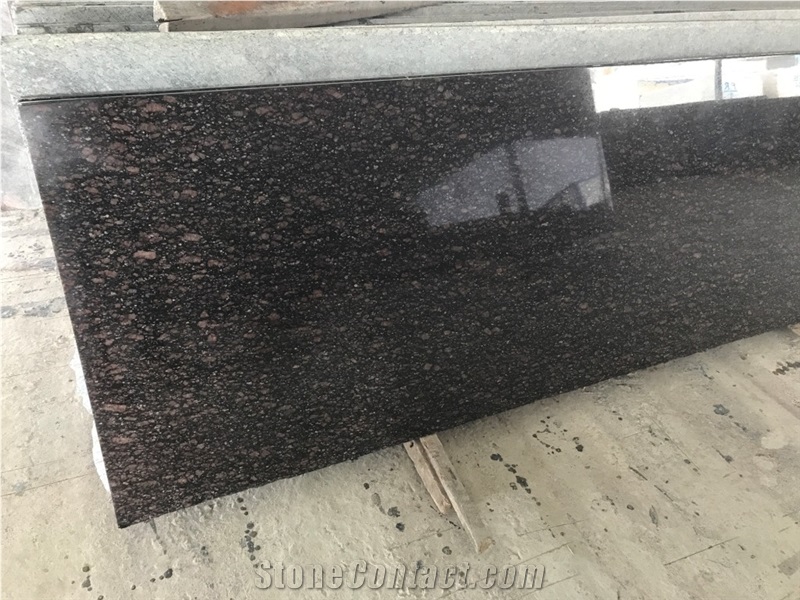 Choco Brown Slabs & Tiles, India Brown Granite