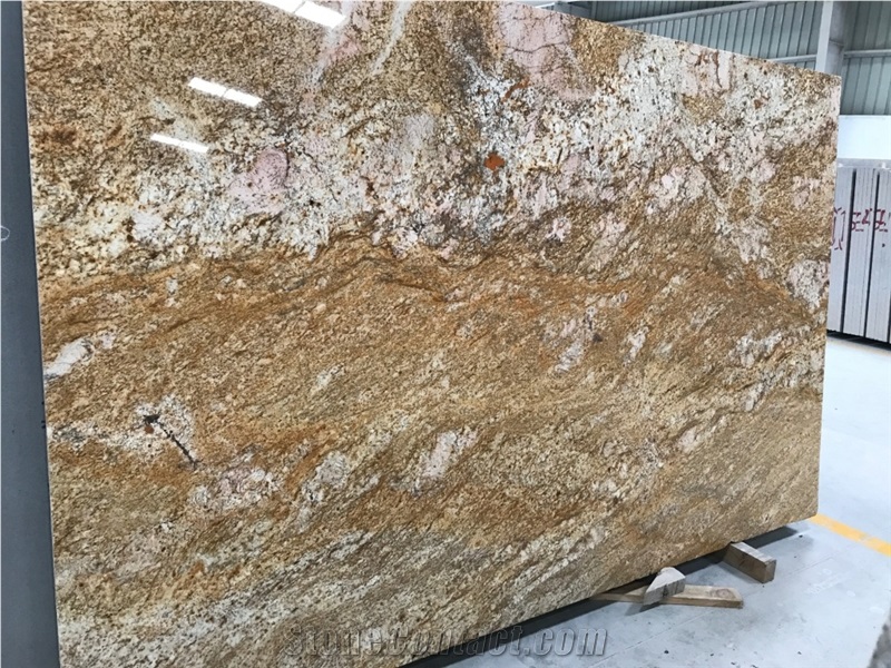 Imperial Gold Granite Slab
