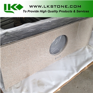 Almond Mauve Vanity Tops, Almond Mauve Bathroom Tops, G611 Vanity Tops, G611 Bathroom Countertops