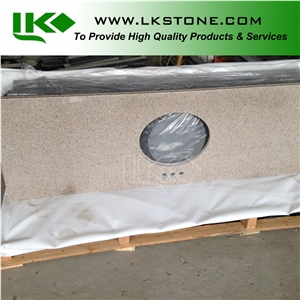 Almond Mauve Vanity Tops, Almond Mauve Bathroom Tops, G611 Vanity Tops, G611 Bathroom Countertops