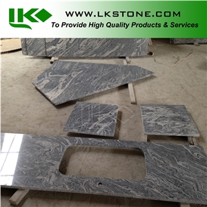 China Juparana Kitchen Countertops, China Japarana Island Tops, China Japarana Bar Top, Multicolour Countertop