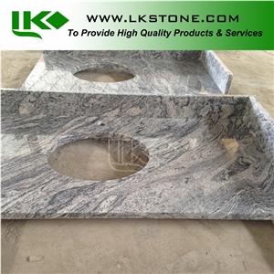 China Juparana Kitchen Countertops, China Japarana Island Tops, China Japarana Bar Top, Multicolour Countertop