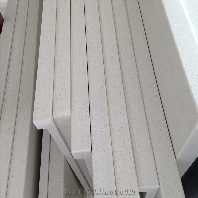 White Quartz Stone Kitchen Countertops, Quartz Stone Countertops, Artificial Stone Solid Surface,Artificial Stone Countertops