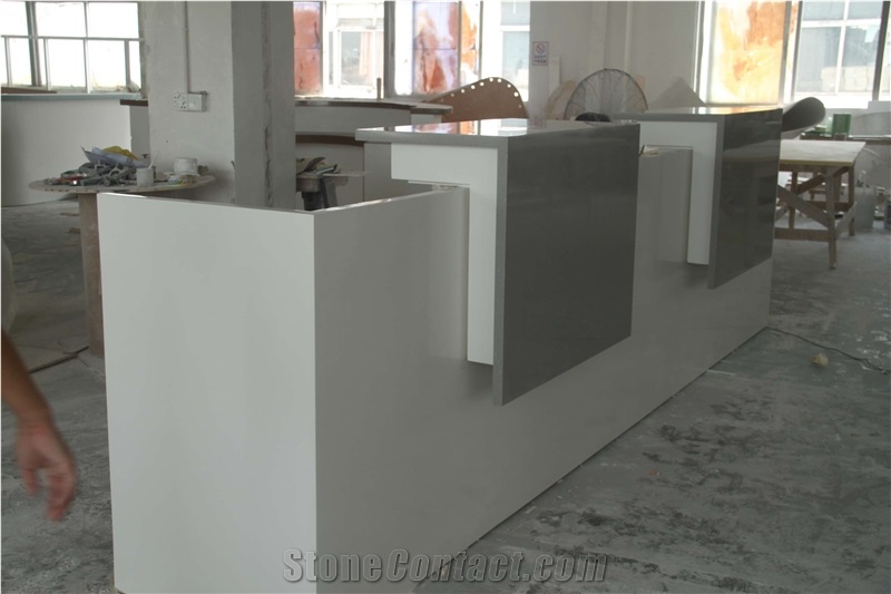 Modern&Minimalism Acrylic Counter Top Reception Desk