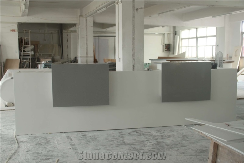 Modern&Minimalism Acrylic Counter Top Reception Desk