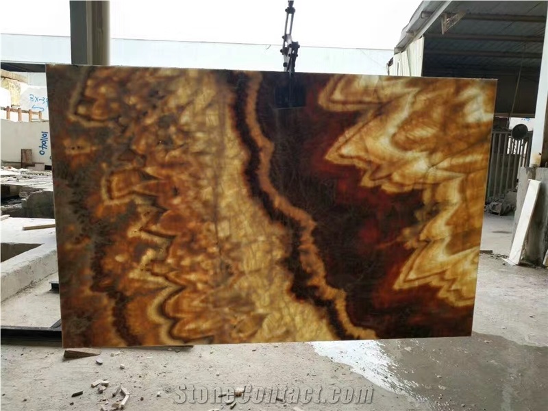 Agri Honey Onyx Slabs & Tiles, Turkey Yellow Onyx