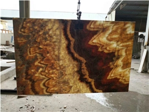 Agri Honey Onyx Slabs & Tiles, Turkey Yellow Onyx