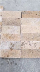 Beige Stone Veneer for Wall Cladding