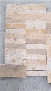 Beige Stone Veneer for Wall Cladding