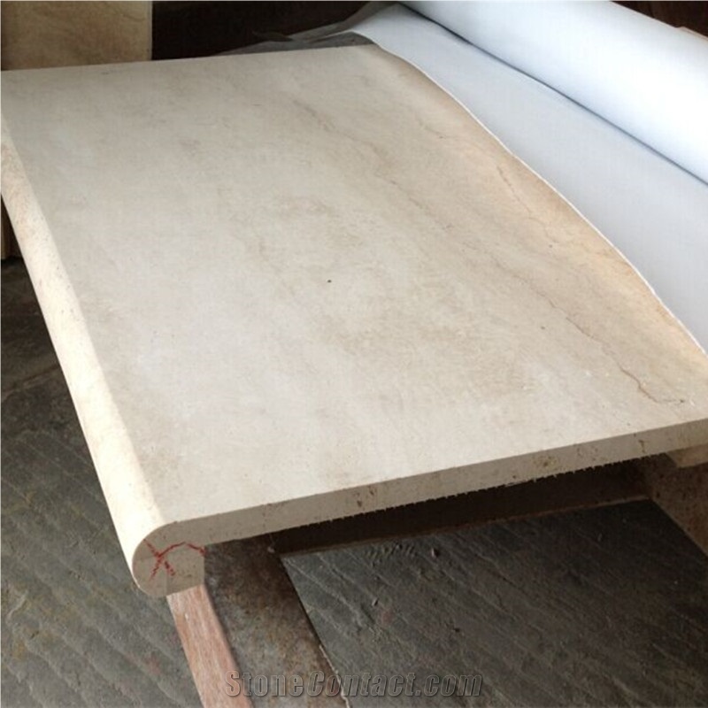12"X24" Honed Travertine Paving Tile Coping Tiles