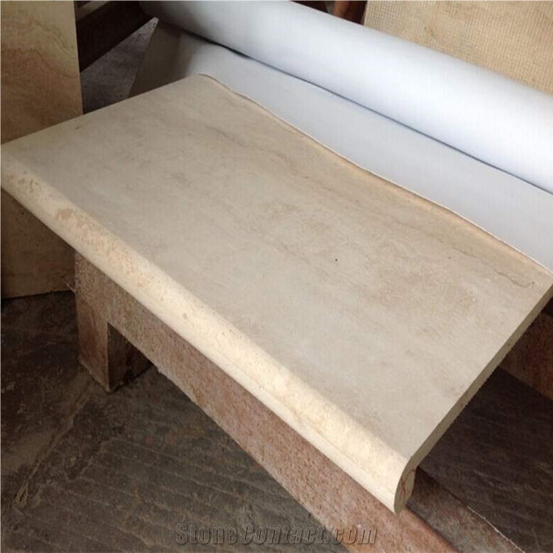 12"X24" Honed Travertine Paving Tile Coping Tiles