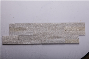Beige Quartzite Ledge Stone/Stone Wall Decor/Stone Wall Cladding/Ledge Stone/Thin Stone Veneer/Feature Wall/Split Face Culture Stone