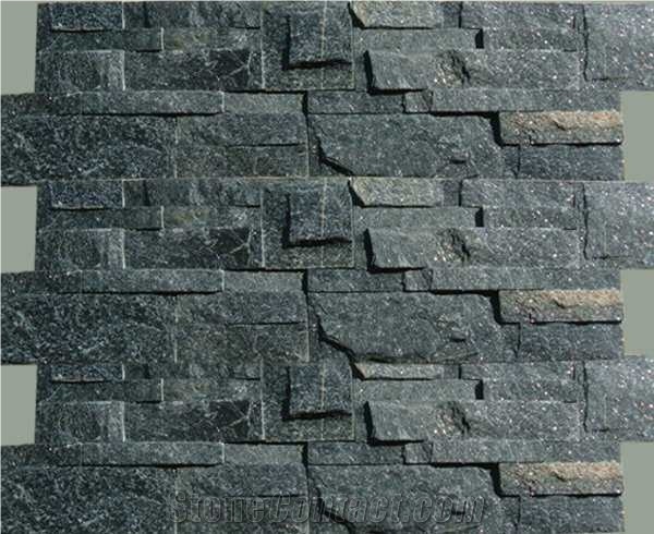 Black Quartzite Ledge Stone/Stone Wall Cladding/Stone Wall Decor/Feature Wall/Manufactured Stone Veneer/Thin Stone Veneer/Ledge Stone/Stone Wall Cladding