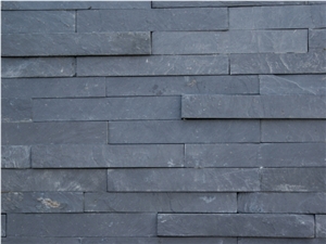 Black Slate Ledge Stone/Slate Culture Stone/Split Face Culture Stone/Stone Wall Cladding/Black Slate Stone Wall Decor/Feature Wall/Thin Stone Veneer/Ledge Stone