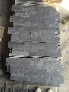 Black Slate Ledge Stone/Slate Culture Stone/Split Face Culture Stone/Stone Wall Cladding/Black Slate Stone Wall Decor/Feature Wall/Thin Stone Veneer/Ledge Stone