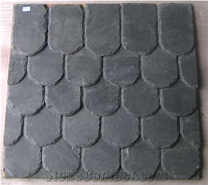 Black Slate Roof Tiles and Covering and Coating, Slate Tile Roof and Roofing Tiles