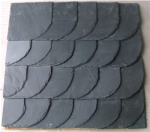 Black Slate Roof Tiles and Covering and Coating, Slate Tile Roof and Roofing Tiles