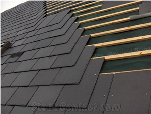 Black Slate Roof Tiles and Covering and Coating, Slate Tile Roof and Roofing Tiles