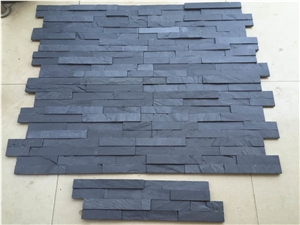 Black Slate Stone, Culture Stone, Wallstone, Wall & Flooring Tile, Wall Cladding , Exposed Wall Stone