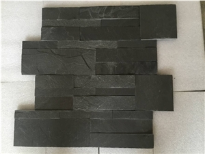 Black Slate Stone Wall Cladding/Ledge Stone/Stone Wall Decor/Thin Stone Veneer/Feature Wall/Split Face Culture Stone/Stone Wall Decor