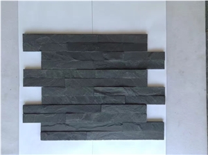 Black Slate Stone Wall Cladding/Ledge Stone/Stone Wall Decor/Thin Stone Veneer/Feature Wall/Split Face Culture Stone/Stone Wall Decor