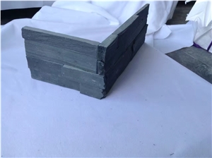 Black Slate Stone Wall Cladding/Ledge Stone/Stone Wall Decor/Thin Stone Veneer/Feature Wall/Split Face Culture Stone/Stone Wall Decor