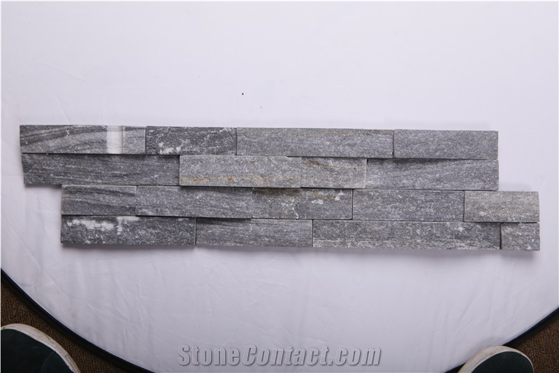 Blue Quartzite Ledge Stone/Stone Wall Cladding/Stone Wall Decor/Thin Stone Veneer/Feature Wall/Split Face Culture Stone/Thin Stone Veneer/Feature Wall