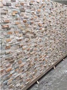 Castle Rock Stone Veneer Cultured Stone,Split Face Culture Stone,Golden Honey
