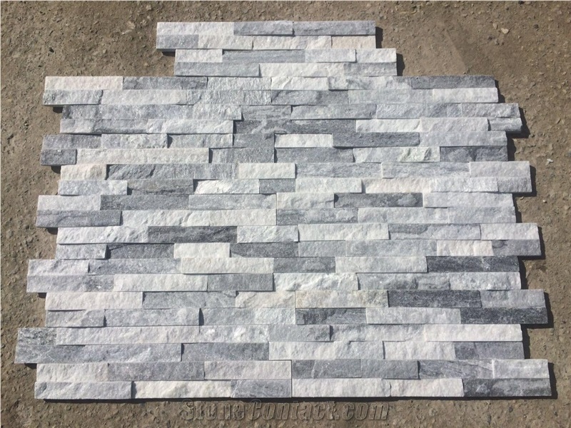 Cloudy Grey Culture Stone/Thin Stone Veneer/Stone Wall Cladding/Feature Wall/Manufactured Stone Veneer/Stone Wall Decor/Ledge Stone