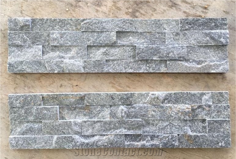 Green Quartzite, Culture Stone, Wallstone, Wall Cladding, Thin Stone Vener, Exposed Wall Stone, Ledge Stone, Feature Wall, Natural Split Culture Stone